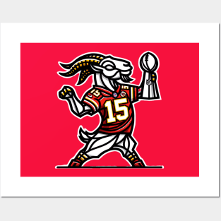GOAT MAHOMES 15 Posters and Art